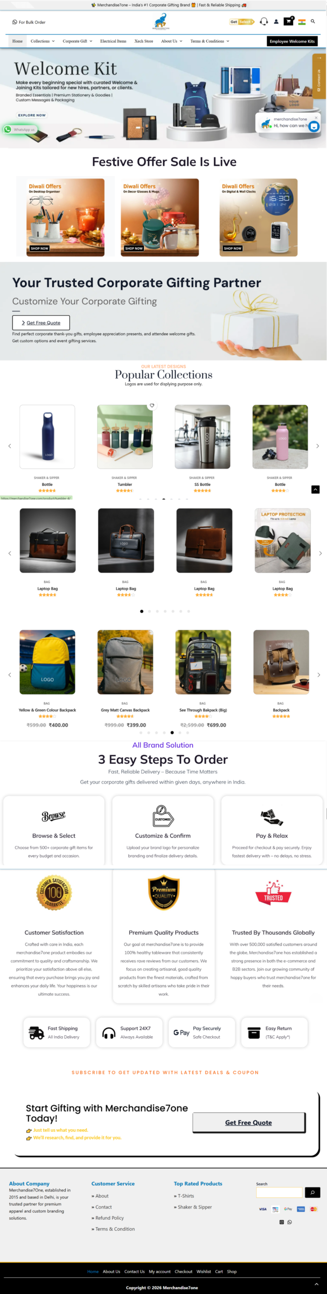 Corporate Gifting Project